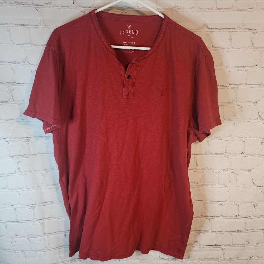 Men's American Eagle "Legend T" button-up shirt, size XL